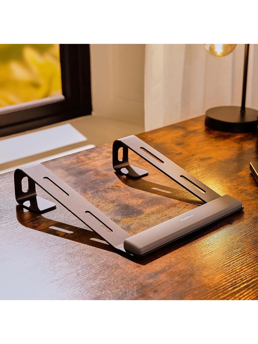 NWOB styletech Laptop Riser Stand ( Dark Grey)